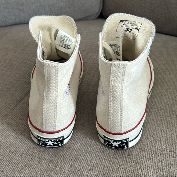 Kith x Converse Cream High-Tops - Picture 7 of 14